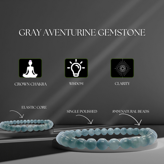 GRAY AVENTURINE  GEMSTONE