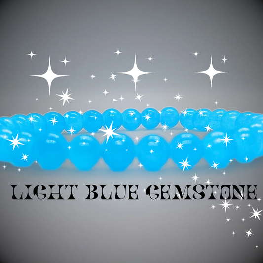 Gemstone Bracelet Light Blue