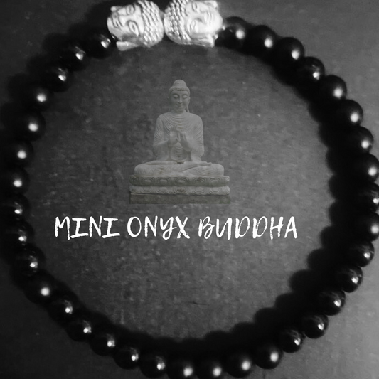 Mini Onyx Buddha Bracelet