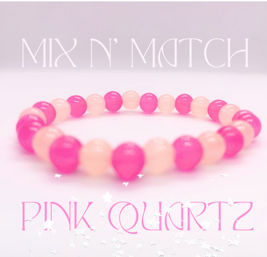 Mix and Match PINK QUARTZ