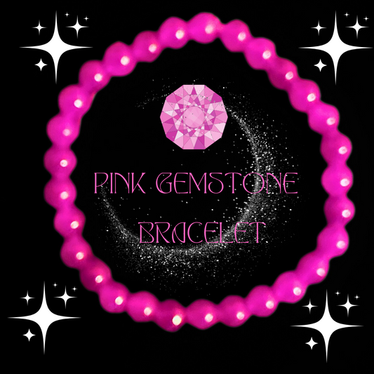 Pink Gemstone Bracelet