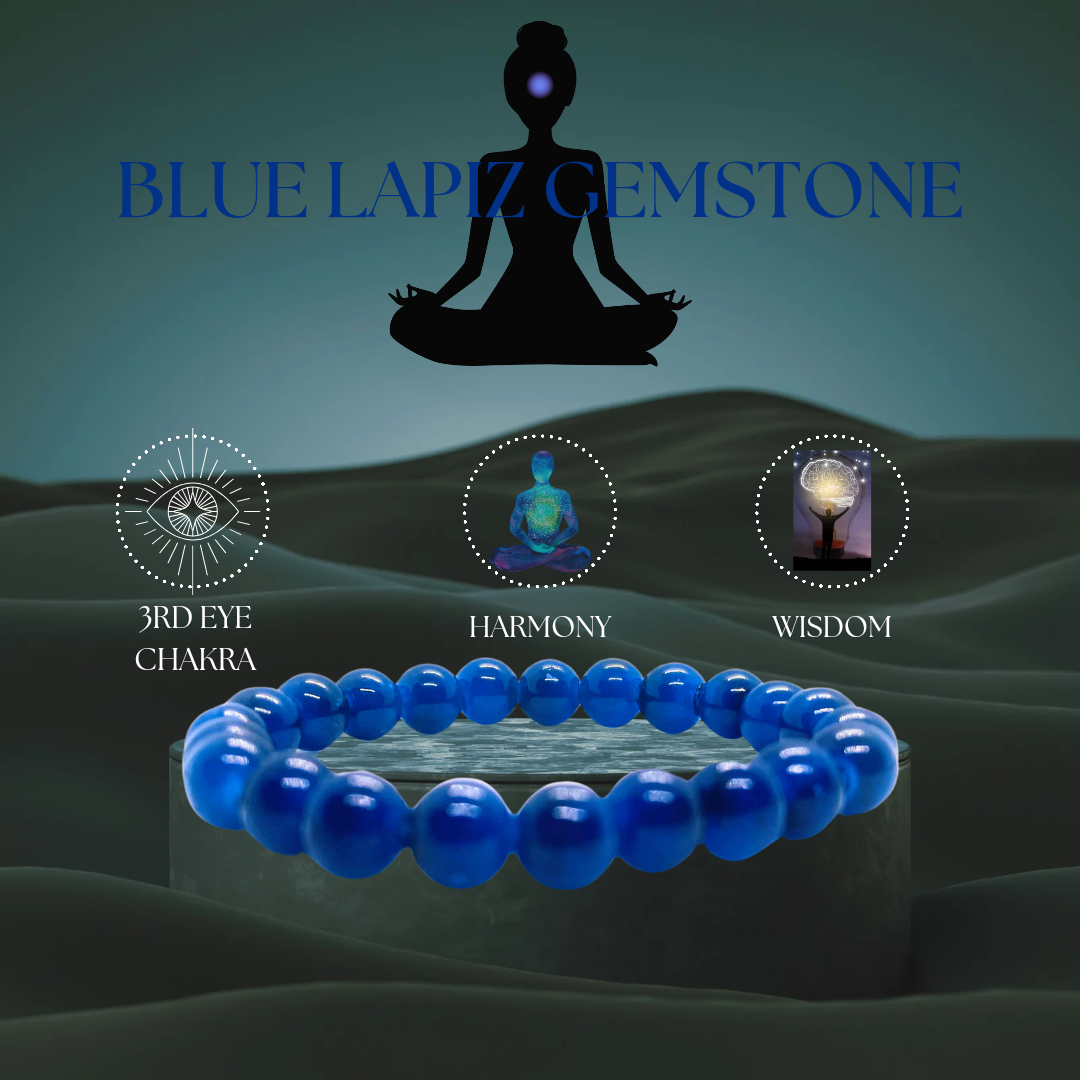 Blue Lapiz Gemstone